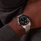 Marlow Miller horloge met stainless steel kast en band