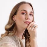 Ring, 925 Silber, dekorativ bearbeitet