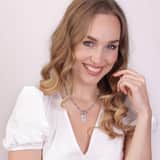 Stainless steel ketting met hangers