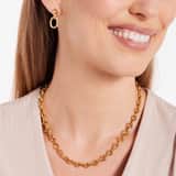 Stainless steel goldplated ketting voor dames