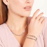 Gerecycled stainless steel armband ariane