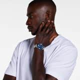 Marlow Miller chronograaf horloge met stainless steel band