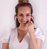 Zilveren ketting met hanger vlinder zirkonia voor dames