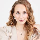 LivLiv stainless steel ketting met open hart voor dames