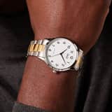 Q&Q herenhorloge met bicolor band