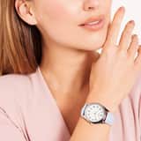 Regal Damen Uhr Blau PU-Leder Analog