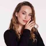 9 karaat ring met zirkonia