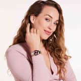 Regal Damen-Armbanduhr mit einem Armband aus Edelstahl