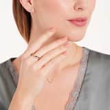 Zilveren goldplated ring voor dames