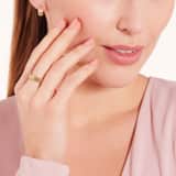 Zilveren goldplated ring met zirkonia voor dames