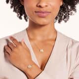 Stainless steel goldplated armband met kristal voor dames