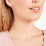 Zilveren goldplated oorringen zirkonia voor dames