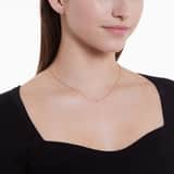 Zilveren goldplated ketting zirkonia