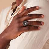 Stainless steel zegelring