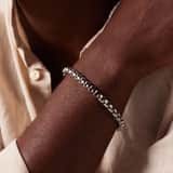 Gliederarmband aus Edelstahl