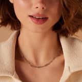 Stainless steel schakelketting 4mm