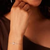 Zilveren armband kruis