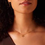 Stainless steel goldplated ketting met hanger hart voor dames