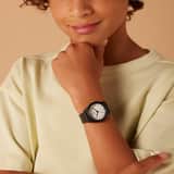 Q&Q Herrenuhr mit Gummi-Armband G23A-001VY