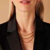 Camille stainless steel goldplated ketting multi voor dames