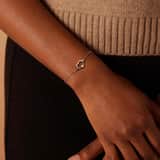 Armbänder aus Edelstahl, Mutter/Tochter, durchbrochenes Herz