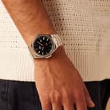 Edifice Uhr mit Armband aus Edelstahl EFB-108D-1AVUEF