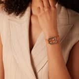 Regal Damen-Armbanduhr mit hellorangem Armband