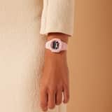 Lorus Digitaluhr mit Silikonarmband, Rosa, R2385PX9