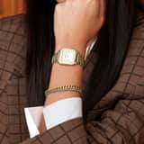 CLUSE - Gracieuse stainless steel dameshorloge bicolor