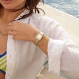 CLUSE - Gracieuse Petite horloge bicolor stainless steel