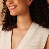 Guess Ohrstecker aus Edelstahl, vergoldet, LOVE GUESS