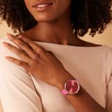 Regal dames horloge met fuchsia band
