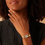 IVY N ROX Armbanduhr aus Edelstahl, goldfarben, mit Zirkonia