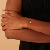 14 karaat geelgouden armband mother of pearl