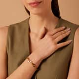 Stainless steel goldplated armband schakel hart
