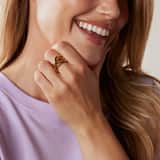Stainless steel ring voor dames