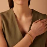 Stainless steel goldplated bangle bol