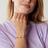 Stainless steel parelarmband voor dames