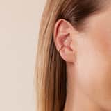 Zilveren goldplated earcuff
