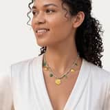 Stainless steel ketting met hangers voor dames