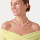 Stainless steel kralenketting voor dames
