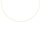 Zilveren goldplated ketting voor dames