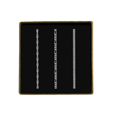 Set mit drei Armbändern aus 925 Silber