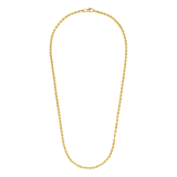 14 karaat gouden ketting koordschakel voor dames