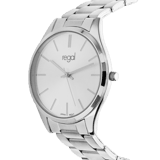 Regal Set Damen Uhr Silbergrau mit Plattierung RG1404-632