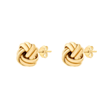 Ohrstecker Knoten aus 375 Gold