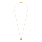 375 Gold Halskette mit Knoten-Anhänger