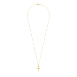 375 Gold Halskette mit Anch-Anhänger