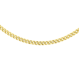 9 karaat ketting diamond cut voor dames