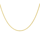 9 karaat basisketting gourmetschakel diamond cut